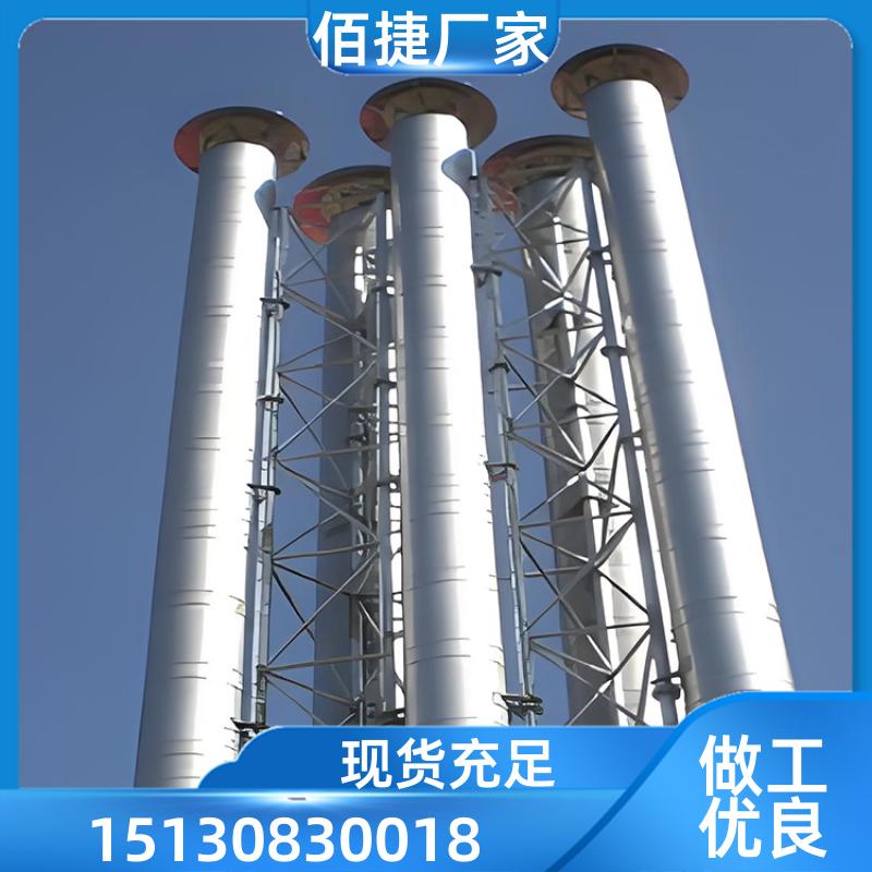 Double-layer Insulated and Ventilated Stainless Steel Chimney | Steel Flue Tower