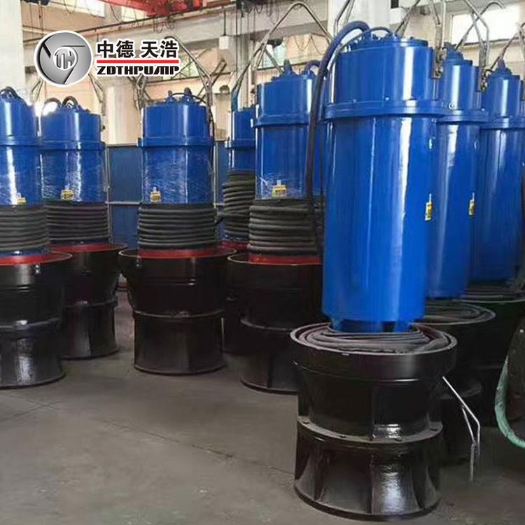 中吸式潜水轴流泵 防汛抗旱 大流量大功率 轴流泵
