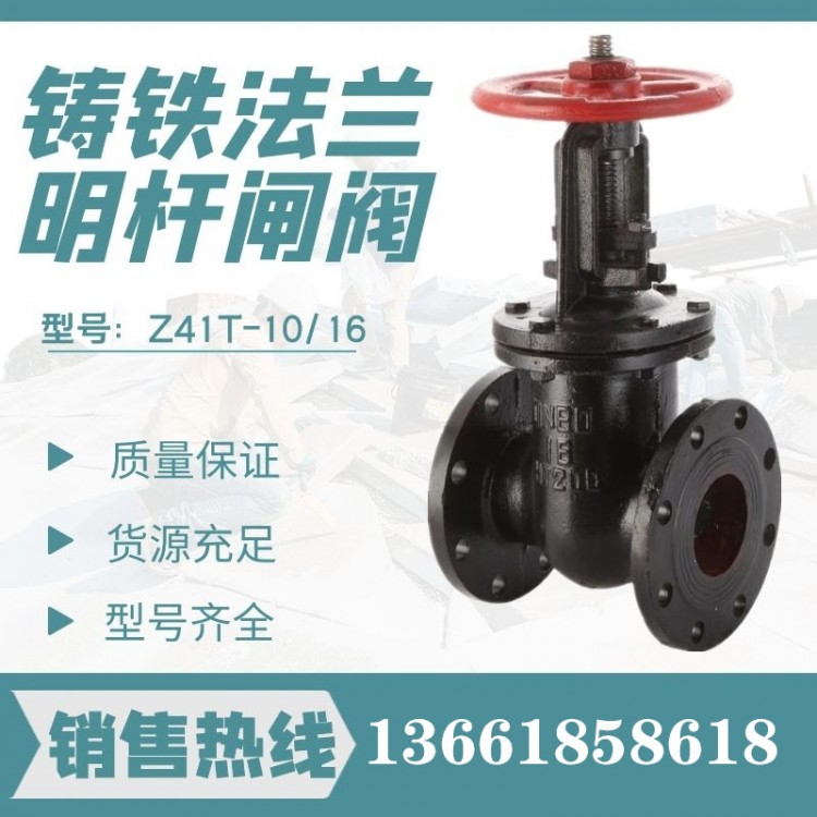 铸铁明杆闸阀