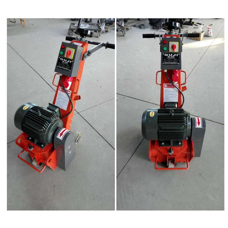 小区停车场二次粉刷除线机 去除标线手推铣刨机