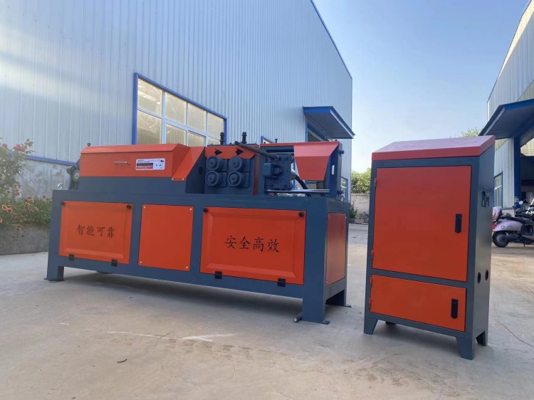 切断速度0-80米 变频全自动数控液压钢筋调直切断机