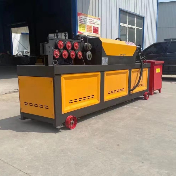 盘圆矫直切断机 4-12mm钢筋调直切断机出售