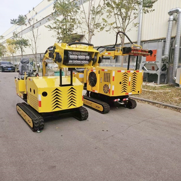 600型全液压隧道铣刨凿毛机 现浇混凝土结构打毛机