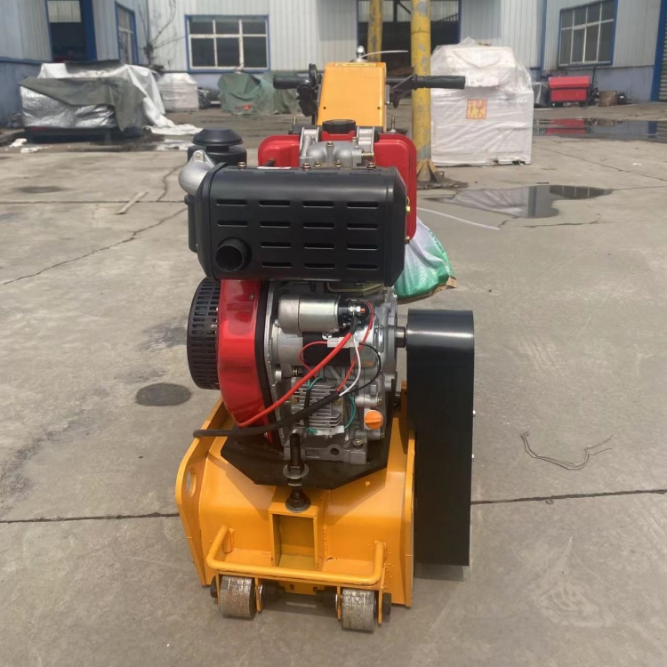 停车场小区地面防滑纹手推铣刨机 250MM铣刨宽度