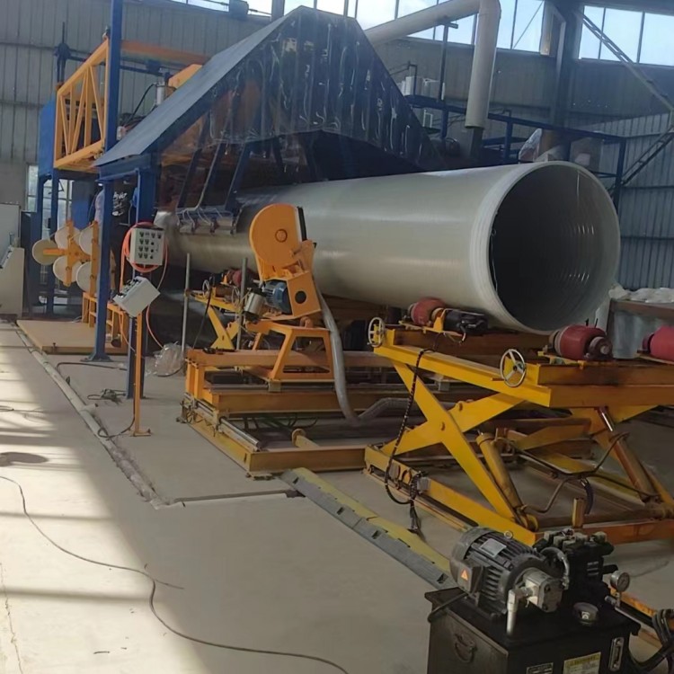 连续缠绕玻璃钢夹砂管道厂家