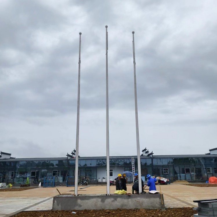 萍乡外置式旗杆电动旗杆音乐旗杆南昌市内体育馆定制旗杆