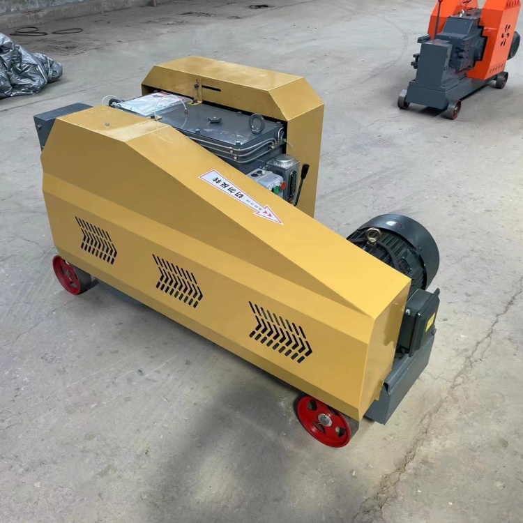 直螺纹钢筋切断机 多功能电动圆钢剪裁机 扁钢角铁断料机