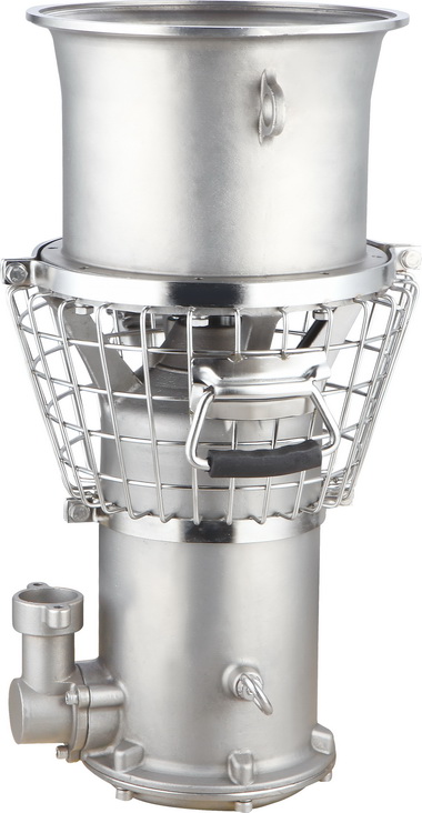 DN250不锈钢大流量防汛泵