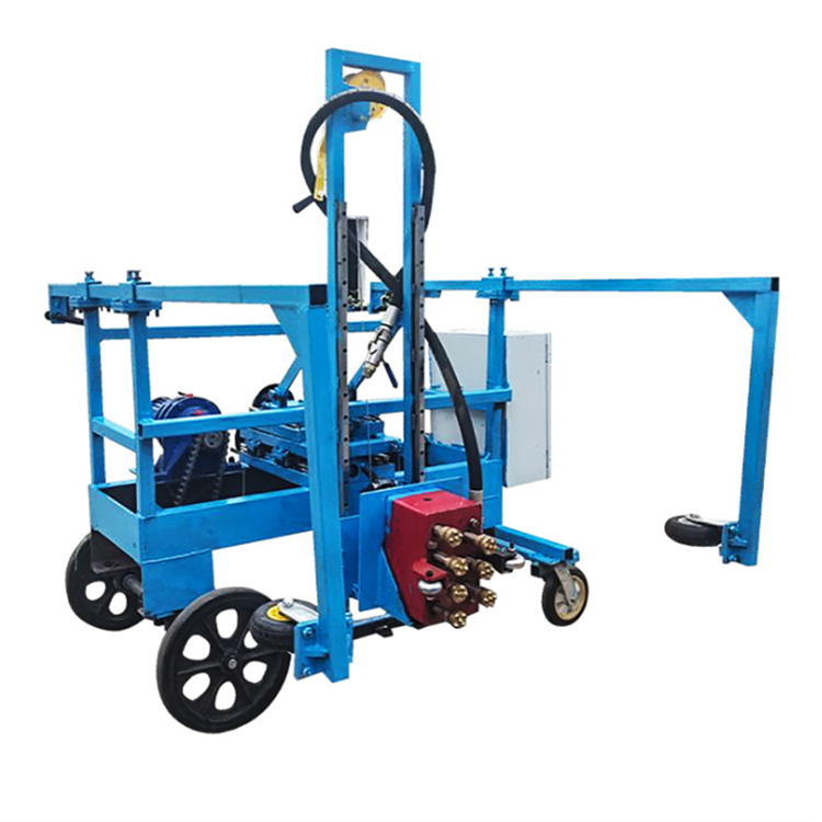 多头防撞墙凿毛机 机械式快速打毛机 气动款凿毛机