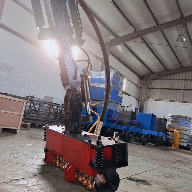 合金凿毛头混凝土打毛机 桥面防撞墙护栏凿毛机厂家