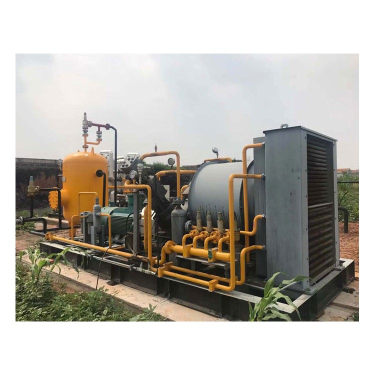 天 然气压缩机用户现场