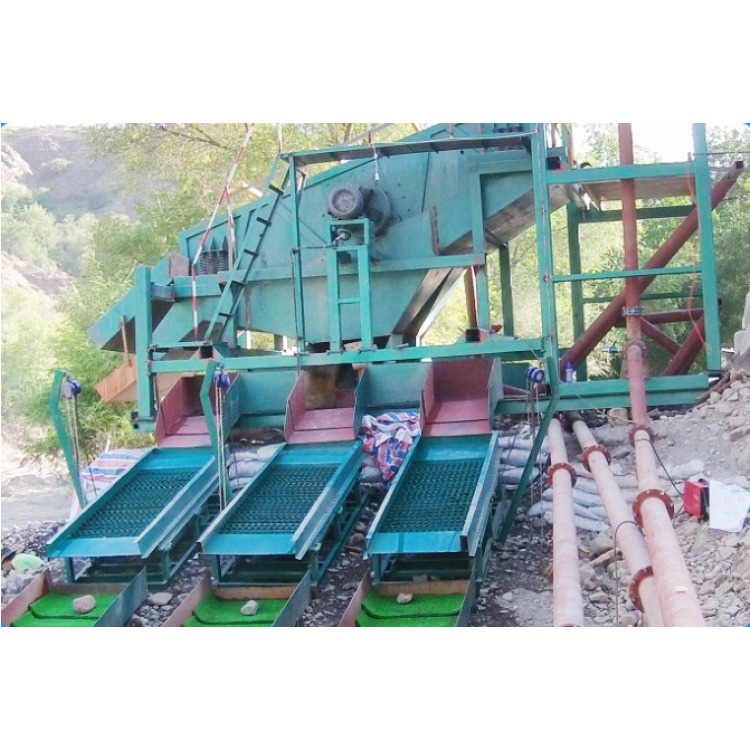 Vibration Screening Gold Production Line