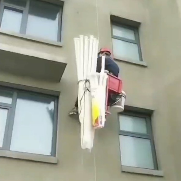 外墙落水管按照吊篮 单人操作安全座板出售 恒全机械