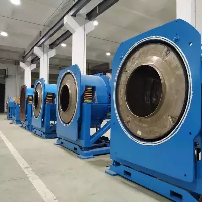 GZLIJING洗衣房全自动倒料倾斜式洗衣机