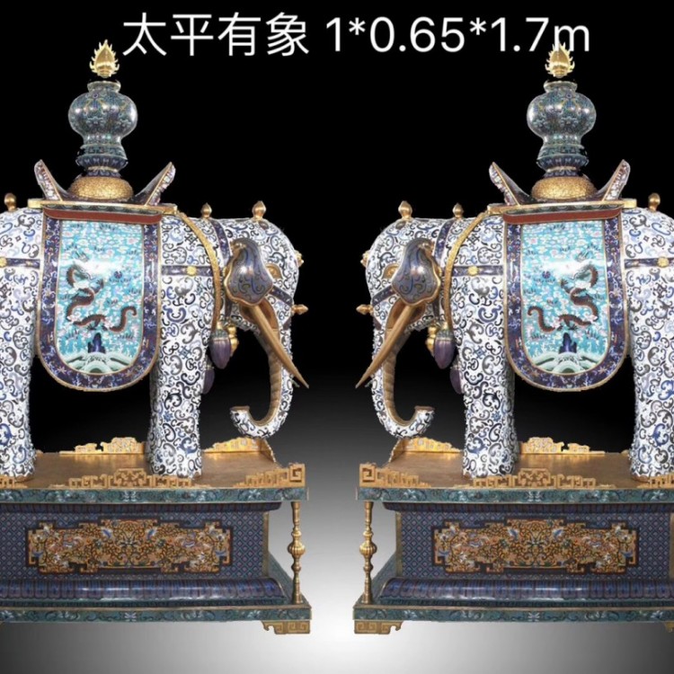 景泰蓝工艺品 景泰蓝花瓶 景泰蓝摆件 景泰蓝铜胎掐丝珐琅