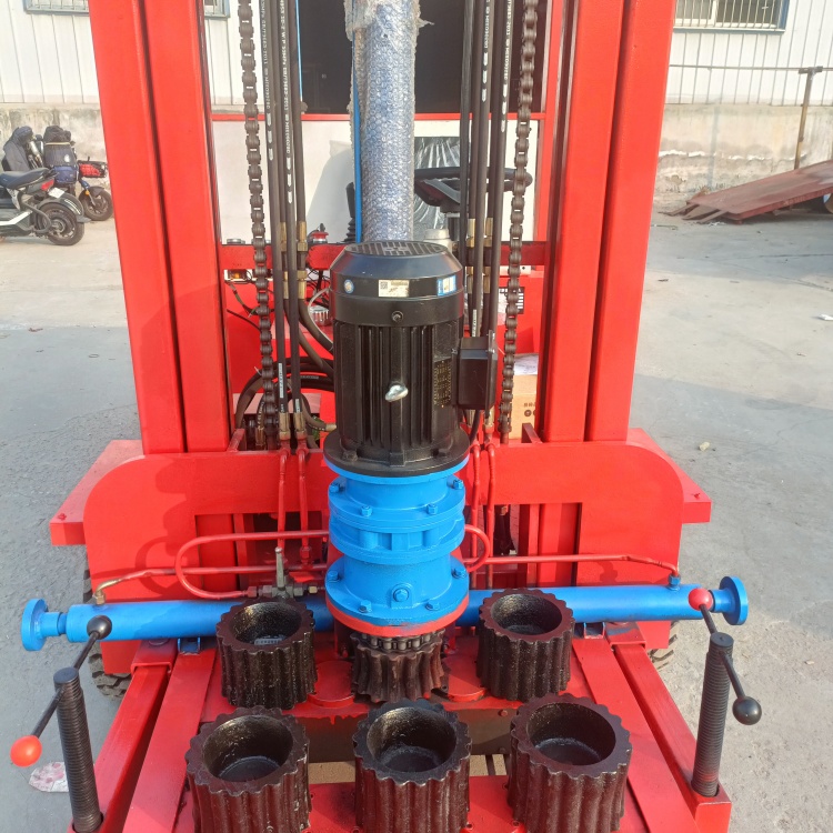 不伤管不断管箱梁橡胶管拔管机 单路双路多功能叉车式抽管机