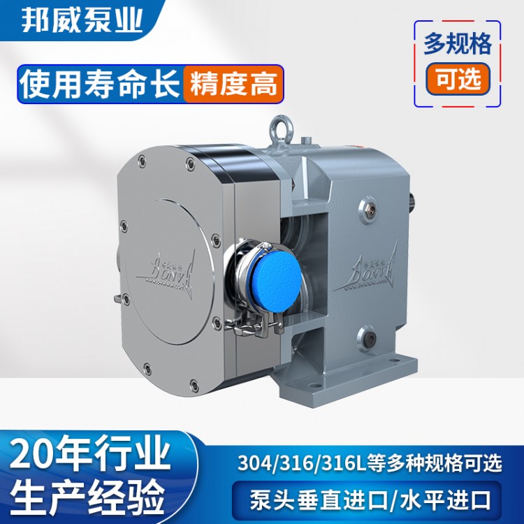 定制日用 生物制药 造纸化纤等不同行业的不锈钢凸轮转子泵厂家