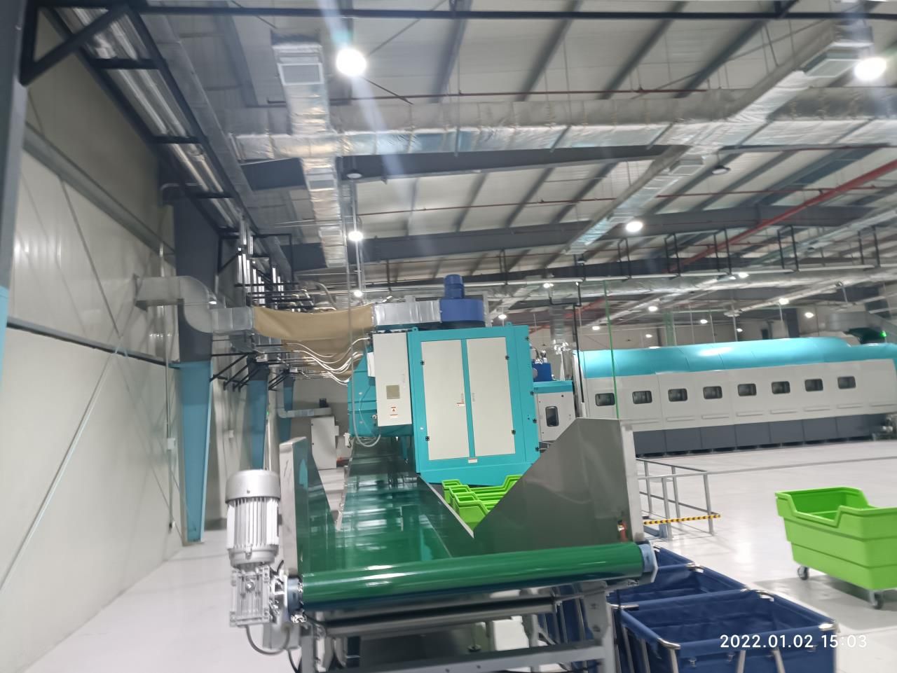 GZLIJING 4舱洗涤厂隧道式洗衣龙价格