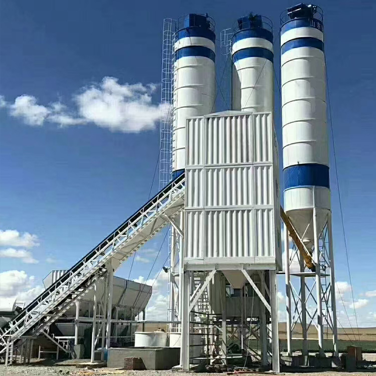 Concrete mixing plant