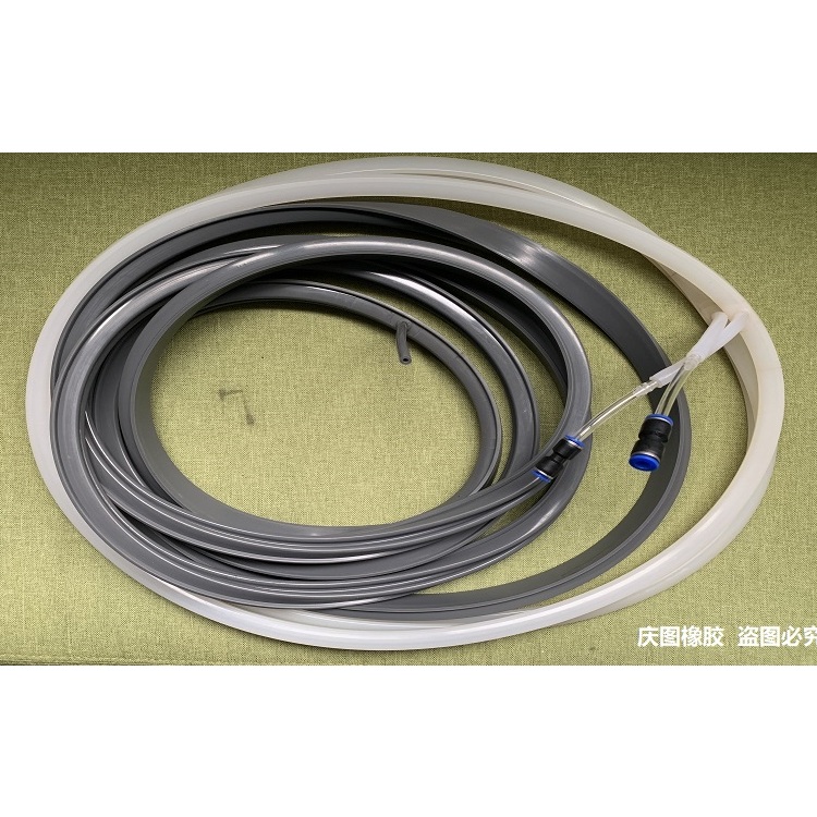 Sealed cabinet inflation gasket