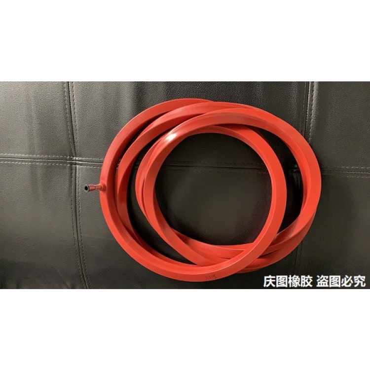 Hot press inflation seal ring