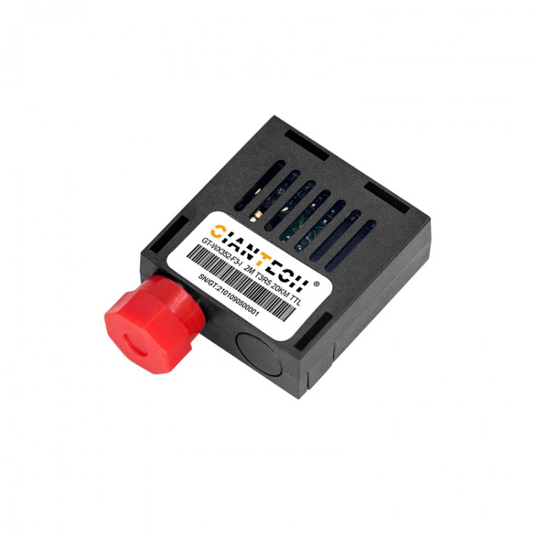 GIANTECH1*9针光模块2M单纤TTL电平深圳厂家发货