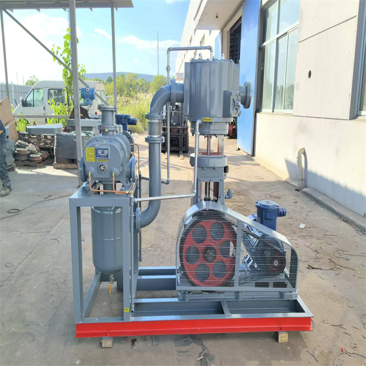 无油立式真空机组