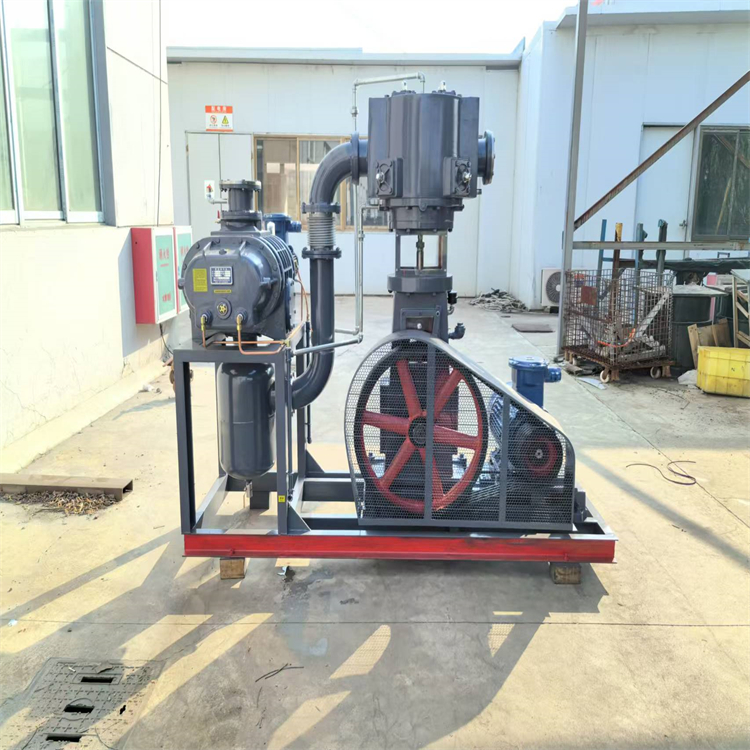 无油立式真空机组