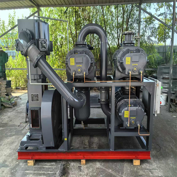 无油立式真空机组