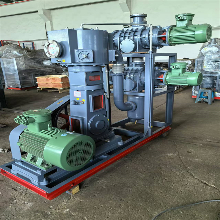 无油立式真空机组