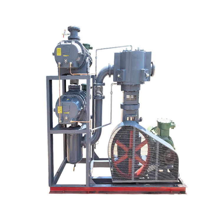 无油立式真空机组