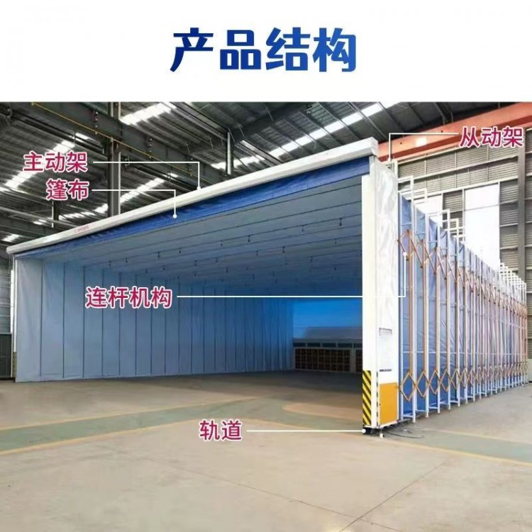 移动伸缩喷漆房干湿两用军泰达环保厂家定制