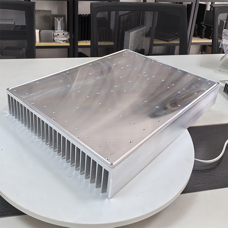 High-density fin radiator