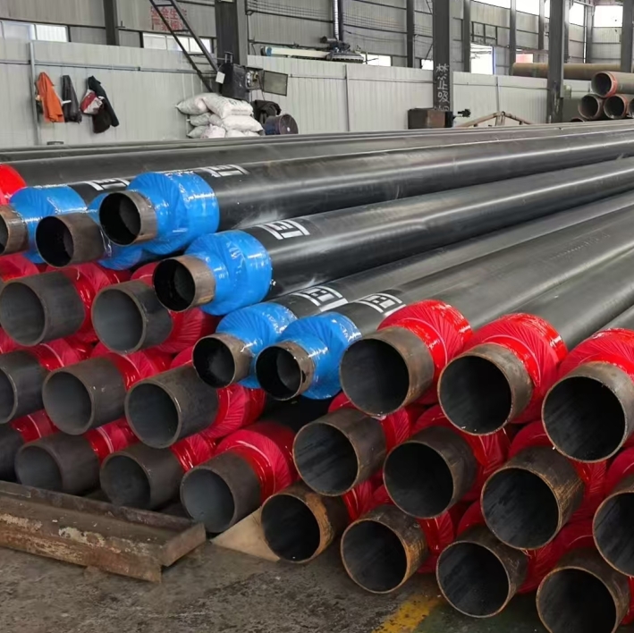 聚氨酯保温钢管 地埋涂塑保温管 厂家直销