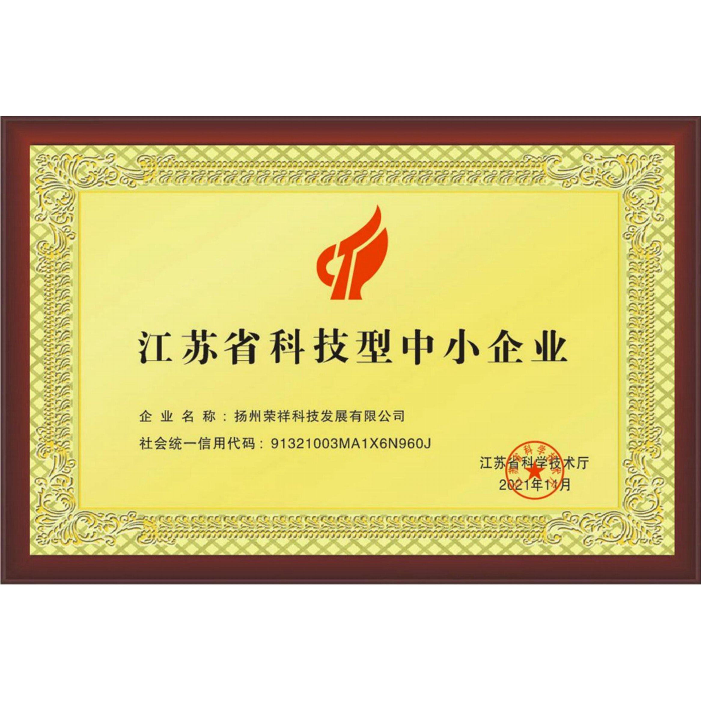 江苏省科技型中小企业