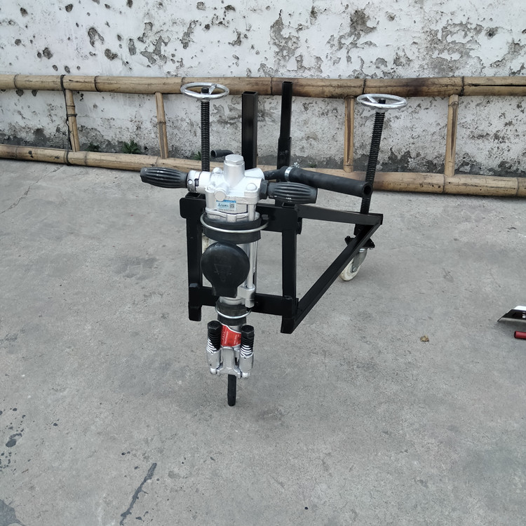 10公分大头手扶凿毛机 框架式桥面打毛机凿岩机