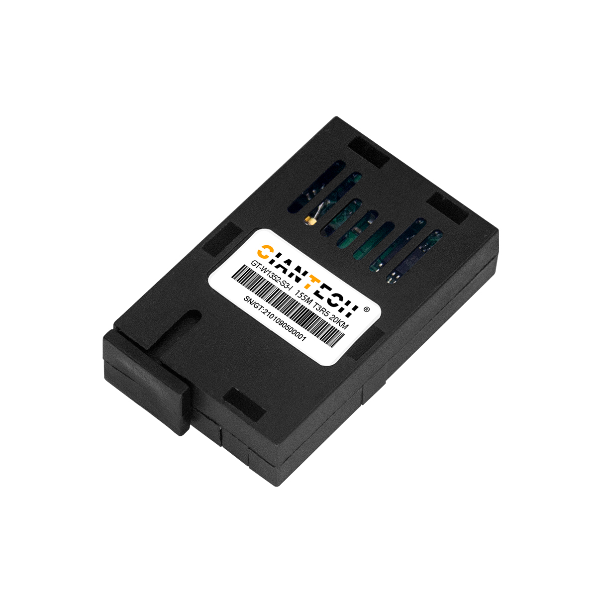 工业级全新1X9光模块155M单模单纤SC传输以太网信号