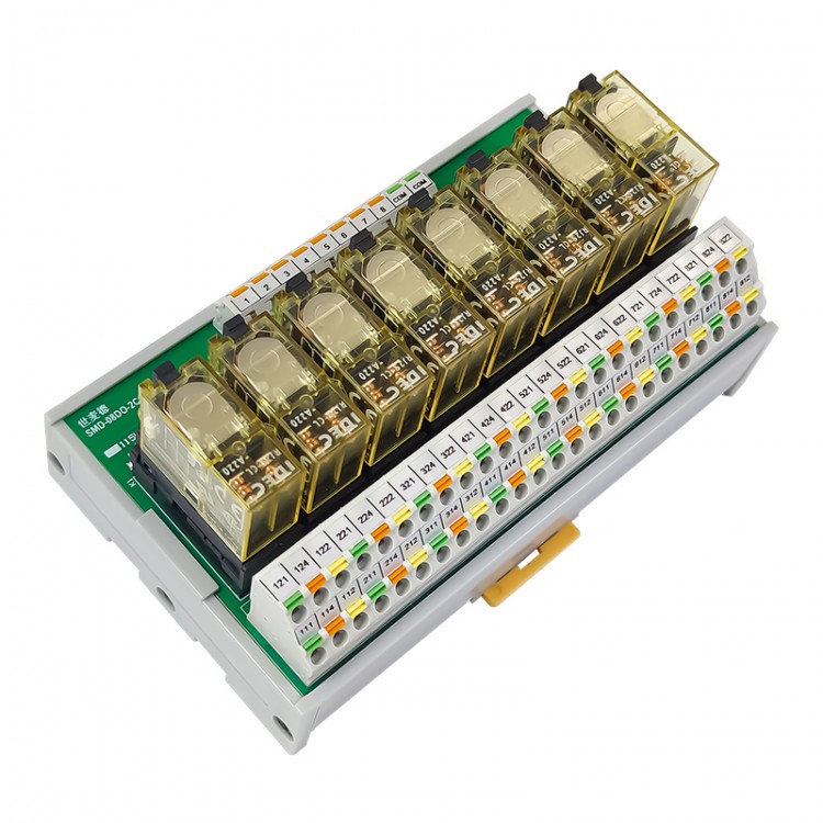 2CO直插式继电器模组