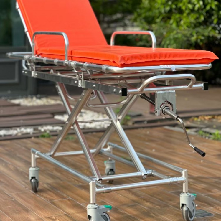 MRI核磁室专用无磁转运床无磁平车