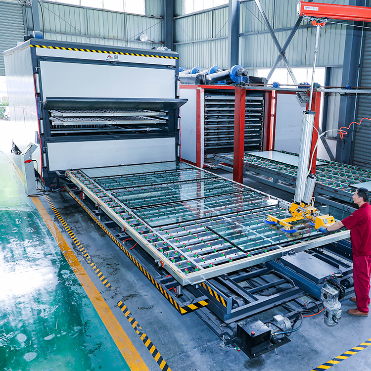 纳米硅防火玻璃1号、2号生产线