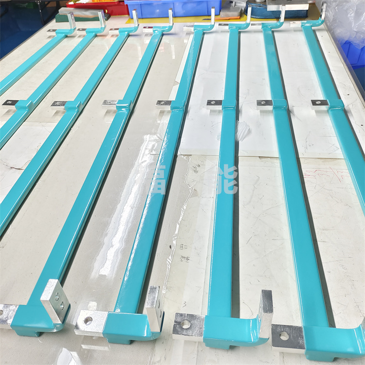 卡环浸塑R型固定管夹浸胶日用五金件PVC包胶加工福能