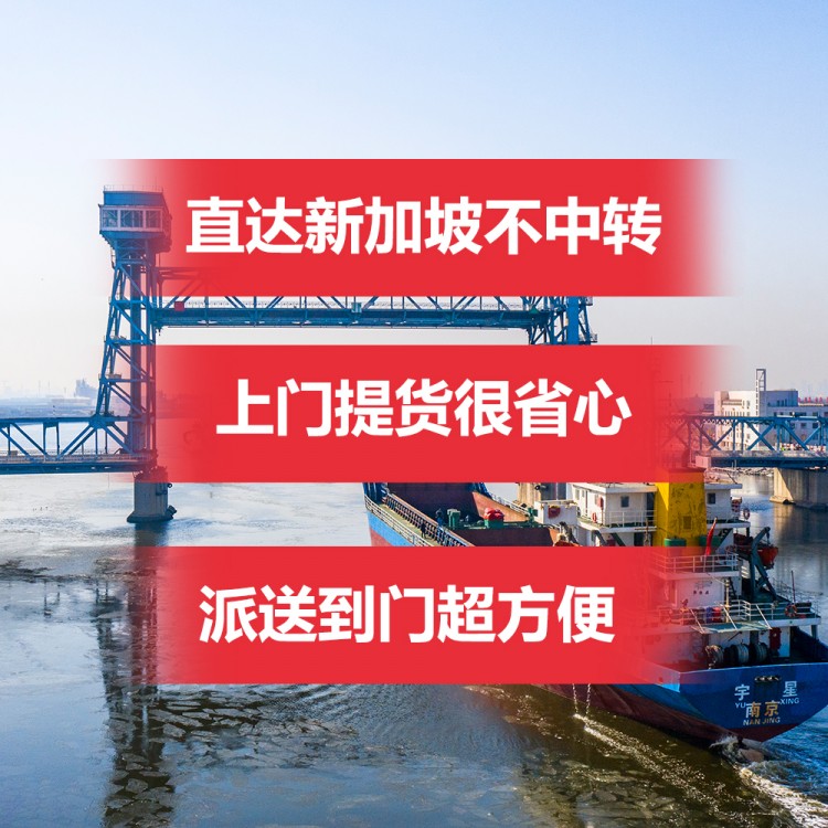 厦门海运鞋类到新加坡_厦门到新加坡物流_全程监控无丢失​