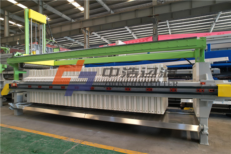 全自动水冲洗隔膜压滤机