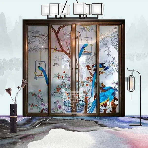 珐琅彩屏风厂家