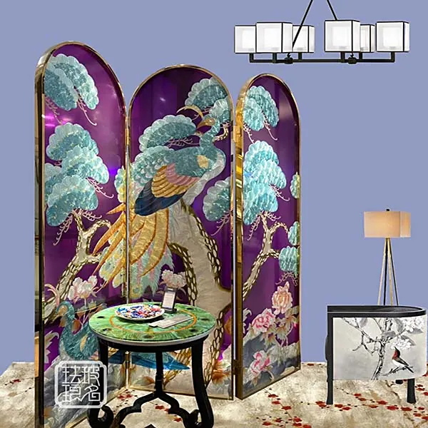 Enamelled screen divider customization