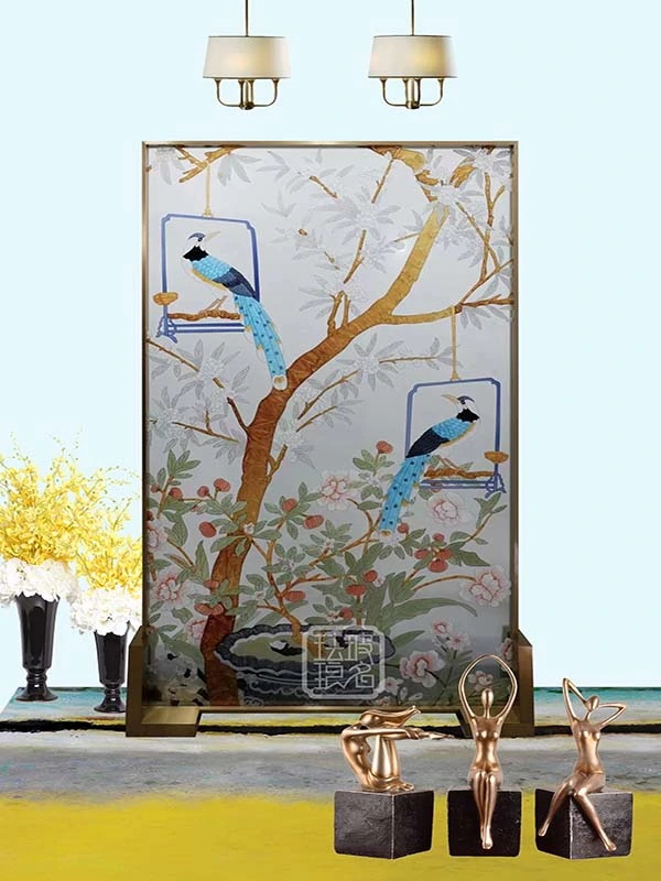 珐琅彩装饰画定制