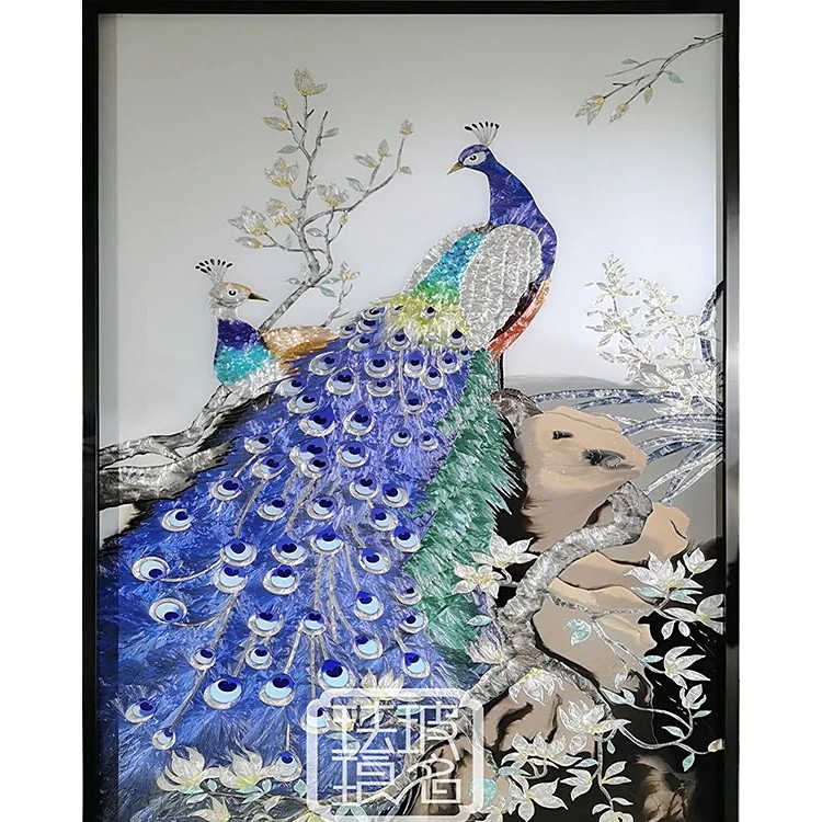 珐琅彩装饰画直销