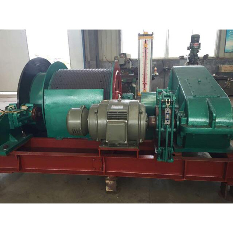 矿用提升绞车生产实景