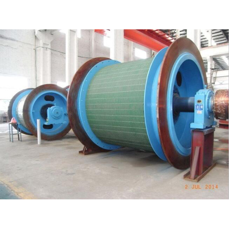 矿用天轮生产实景