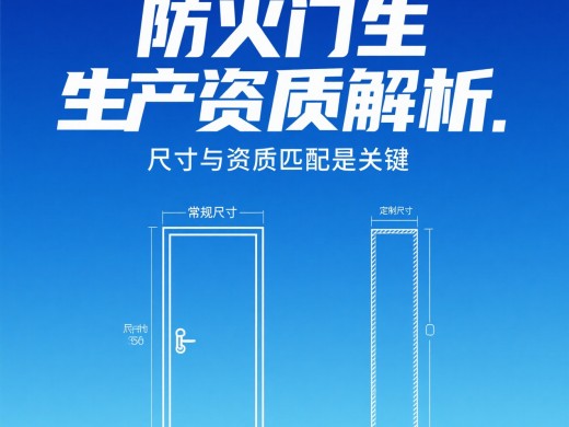 防火门的生产资质是什么？有什么区别？